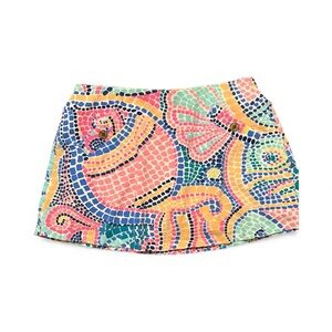 Lilly Pulitzer Madison skort in Multi Tile Wave pattern size S